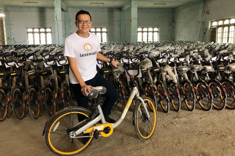 The Straits Times Doing good with abandoned bikes.